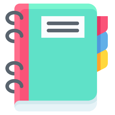 Caderno de anotações