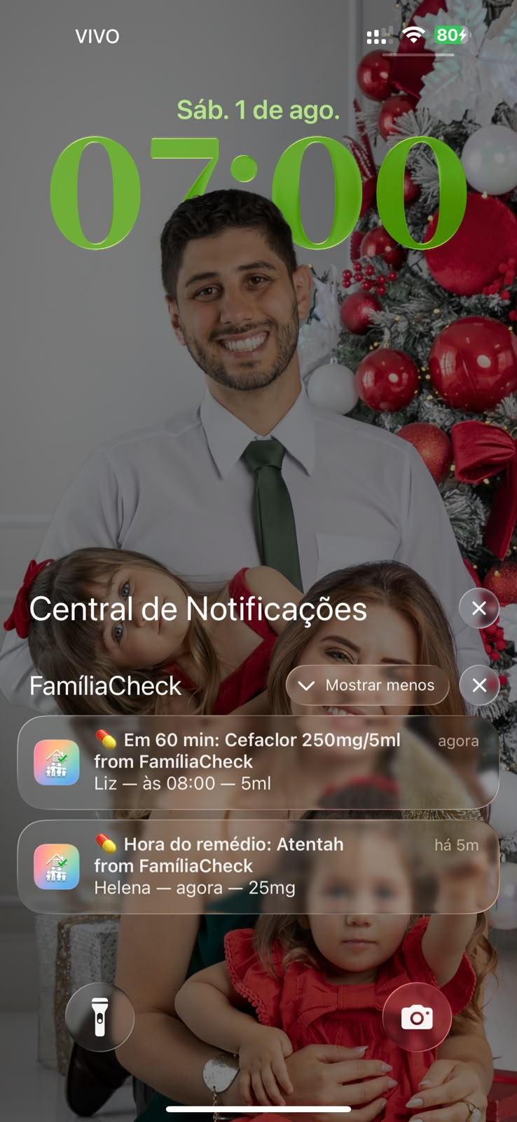 Notificações em tempo real